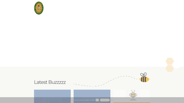 Screenshot of the Lincolnshire Beekeepers Association website