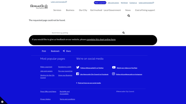 Screenshot of the The Mansion House website
