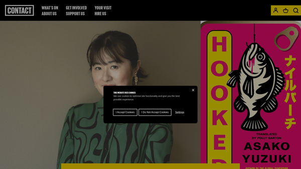 Screenshot of the The Manchester Young People's Theatre Limited website