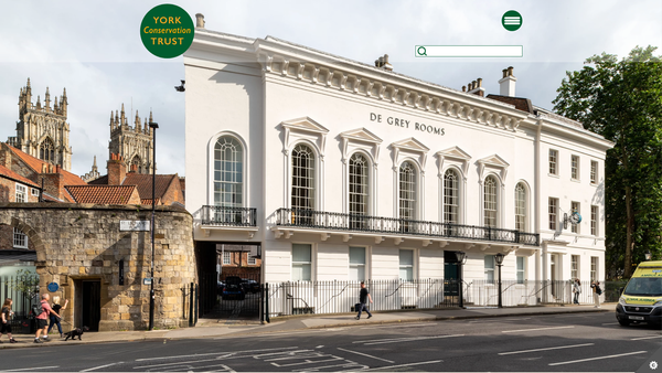 Screenshot of the York Conservation Trust Limited website