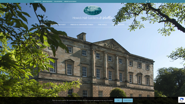 Screenshot of the Howick Trustees Limited website