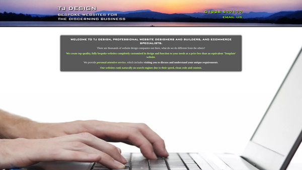 Screenshot of the Wigton Evangelical Trust website