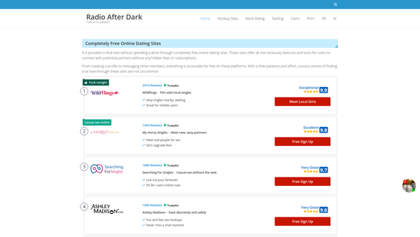Screenshot of the Radio Ysbyty Glan Clwyd website