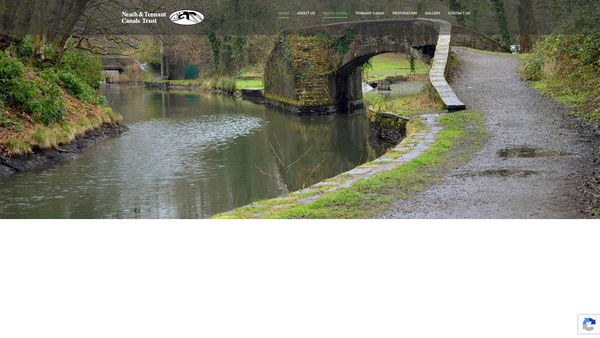 Screenshot of the Neath And Tennant Canals Trust Limited website