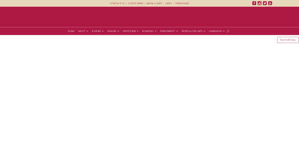 Screenshot of the Fyling Hall School Trust Limited website