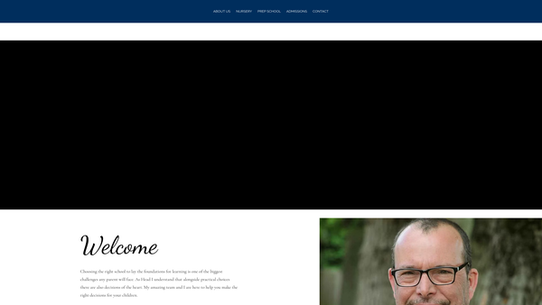 Screenshot of the Castle House School Trust Limited website