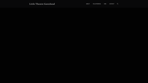 Screenshot of the Progressive Players (Gateshead) Limited website