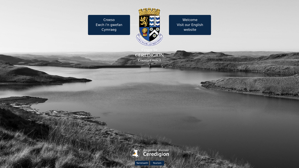 Screenshot of the Cardiganshire Intermediate And Technical Education Fund website
