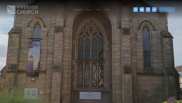 Screenshot of the Burton Renewal Fellowship website