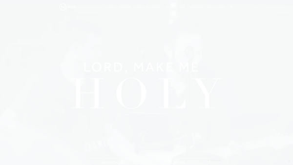 Screenshot of the Hope Church, Lancaster website