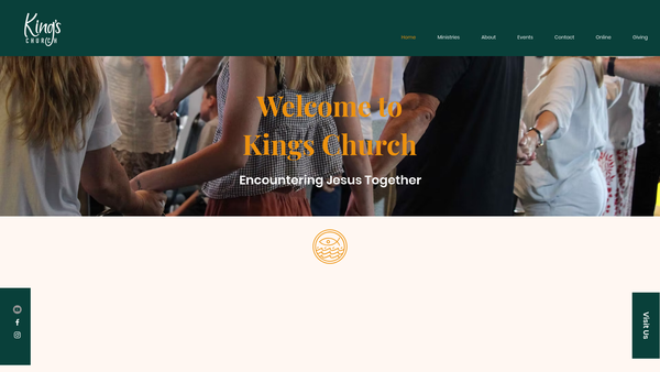 Screenshot of the Free Methodist Church, Frodsham website