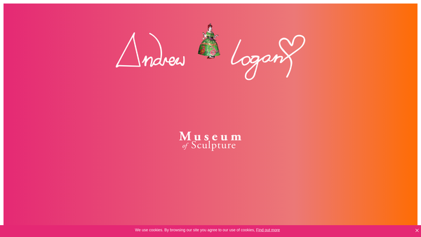 Screenshot of the Andrew Logan Museum Sculpture Limited website