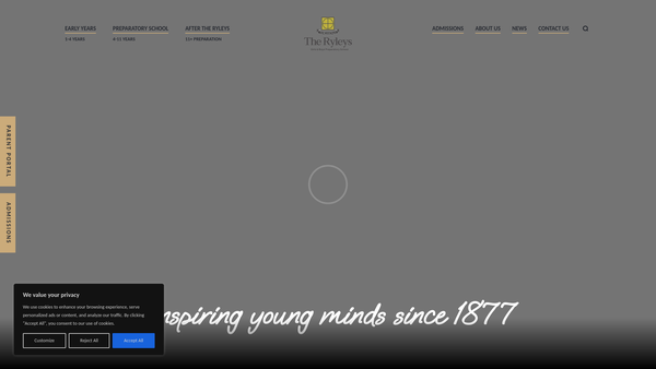 Screenshot of the The Alderley Playing Fields Limited website