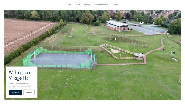 Screenshot of the The Smith Memorial Hall website