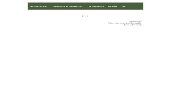 Screenshot of the Sawrey Institute And Reading Room website
