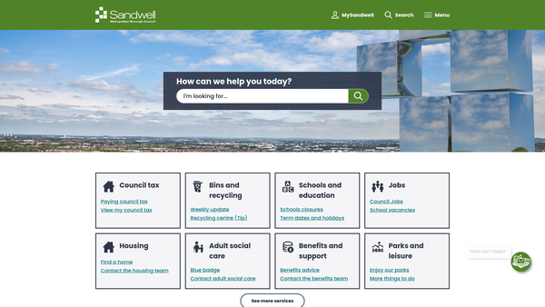 Screenshot of the Greenway-Layborn Playing Field website
