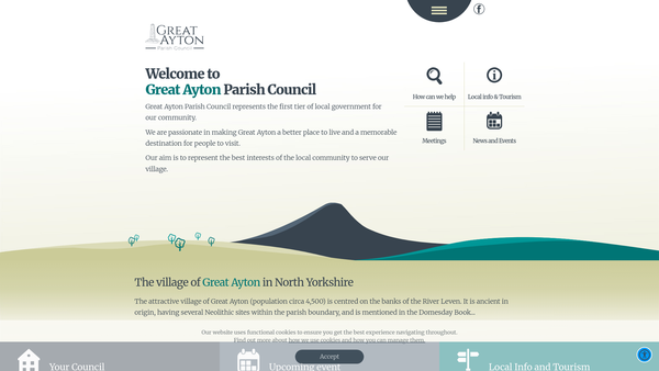 Screenshot of the Captain James Cook Memorial website