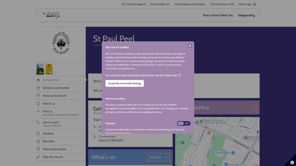 Screenshot of the Joseph Green (Late Of Warton Hall) Prize website