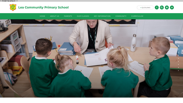 Screenshot of the The Headteachers Trust Fund website