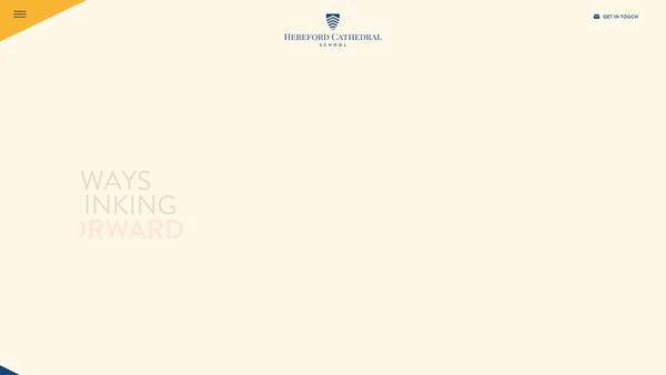 Screenshot of the Philpotts Educational Foundation website