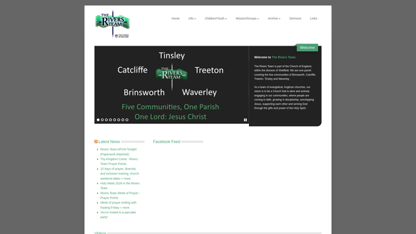 Screenshot of the Treeton Educational Foundation website