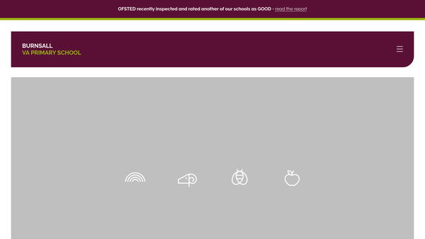 Screenshot of the The Craven School Foundation website
