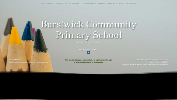 Screenshot of the The Educational Charity Of The Reverend William Clarke website