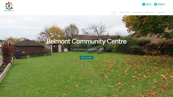 Screenshot of the South Wye Community Association website