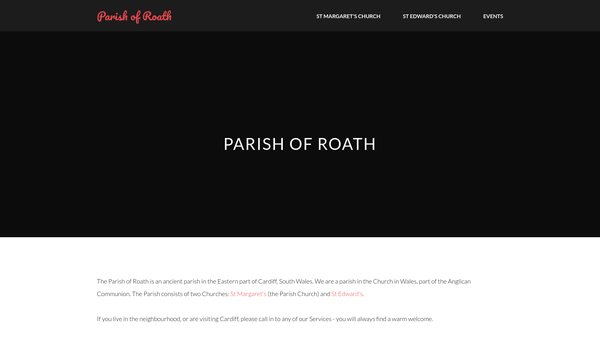 Screenshot of the The Constance Treasure Memorial Charitable Trust website