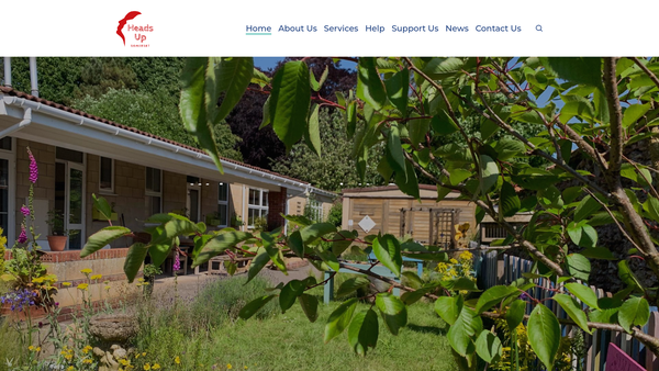 Screenshot of the Heads Up Somerset Ltd website