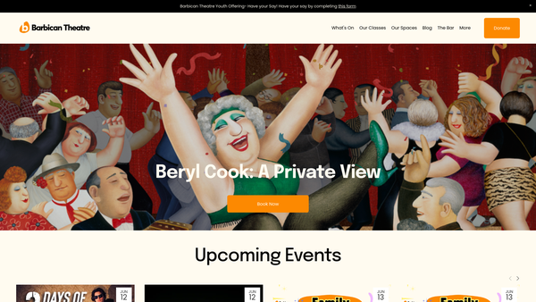 Screenshot of the Rent-A-Role Drama Service website
