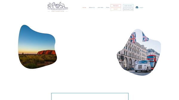 Screenshot of the The Britain-Australia Society Education Trust website