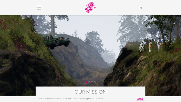 Screenshot of the Swiss Cultural Fund UK Limited website