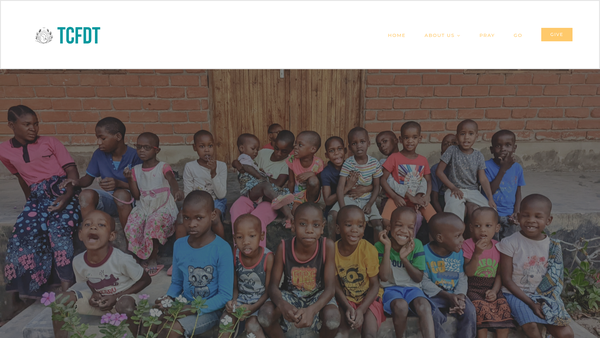 Screenshot of the Tanzania Christian Farm Development Trust (NI) website