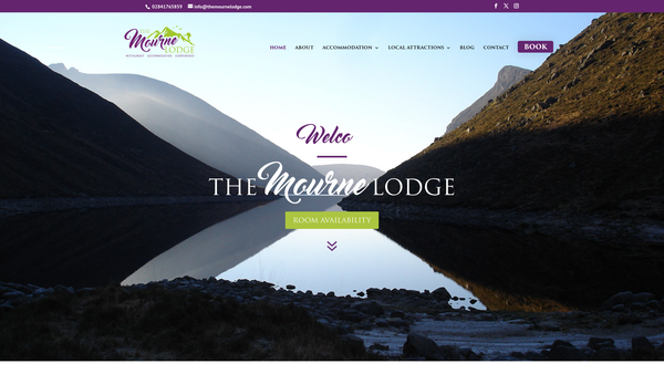 Screenshot of the The Cnocnafeola Centre Ltd website