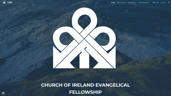 Screenshot of the Church of Ireland Evangelical Fellowship website
