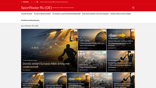 Screenshot of the Victims and Survivors Trust website