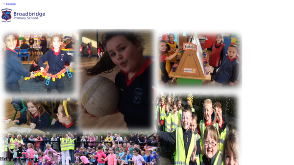 Screenshot of the Broadbridge School Parents and Friends Association website