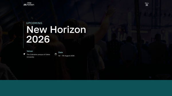 Screenshot of the New Horizon Ministries Limited website