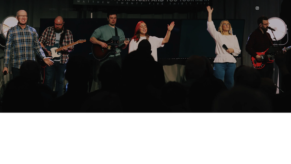 Screenshot of the Green Pastures, The People's Church website