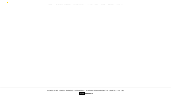 Screenshot of the Esc Films website