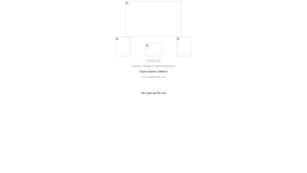 Screenshot of the Abundant Life Christian Centre website