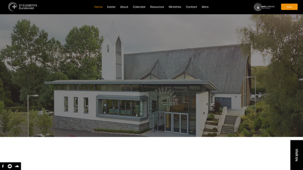 Screenshot of the DUNDONALD/Dundonald/St.Elizabeth/Down & Dromore/Church of Ireland website