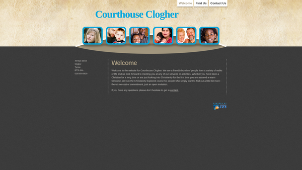 Screenshot of the Hope 4 U Foundation website