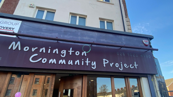Screenshot of the Mornington Community Project website