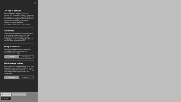 Screenshot of the Woven Housing Association Limited website
