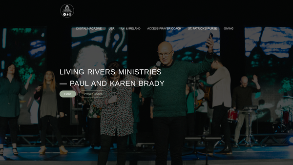 Screenshot of the Living Rivers Trust website
