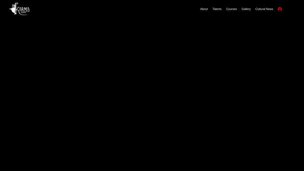 Screenshot of the Karma website