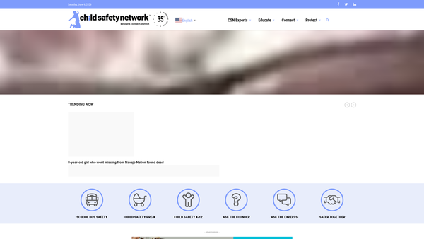 Screenshot of the Community Sports Network Ltd website