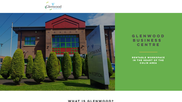Screenshot of the Glenwood Enterprises Limited website